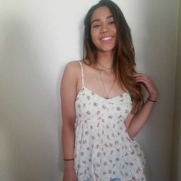 Mudd floral tank - Picture 3 of 3